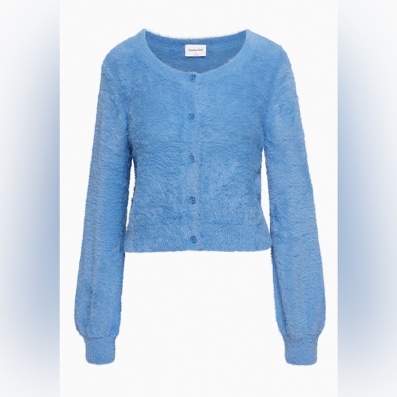 Aritzia Sweaters - Aritzia Sunday Best Carmen Cardigan Soft Blue Button-Up